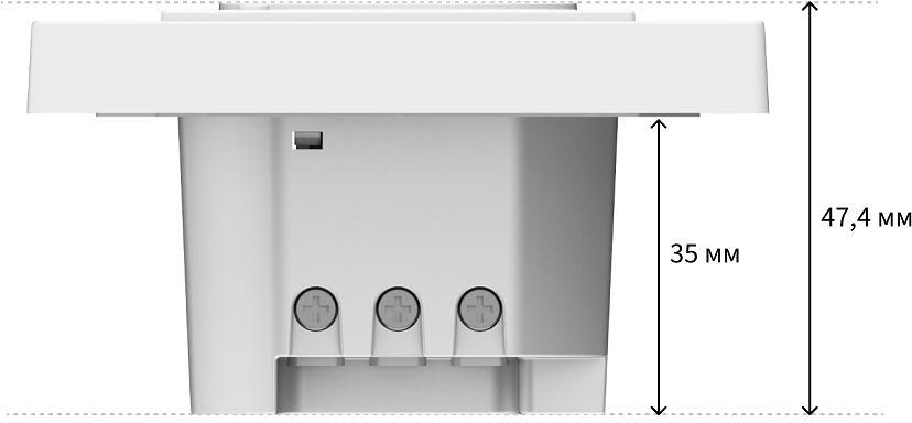 Умная розетка Aqara Wall Outlet H2 EU (WP-P01D) фото 3