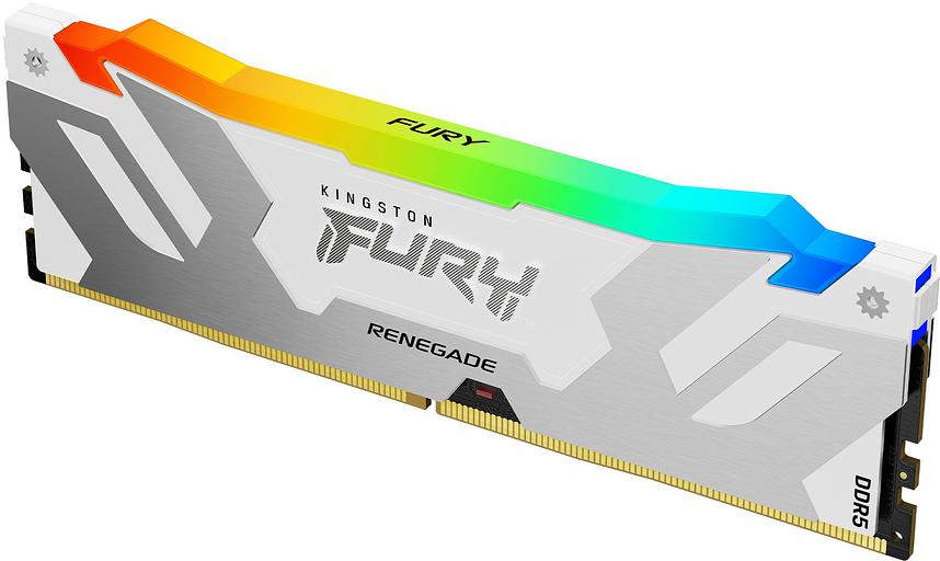 Память DDR5 16GB 8000MHz Kingston KF580C38RWA-16 Fury Renegade Black RTL PC5-57600 CL38 DIMM 288-pin 1.45В single rank Ret фото 2
