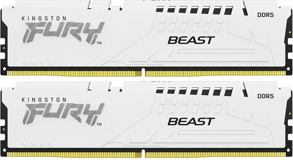 Память DDR5 2x16GB 5200MHz Kingston KF552C40BWK2-32 Fury Beast RTL PC5-41600 CL40 DIMM 288-pin 1.25В single rank Ret фото 1