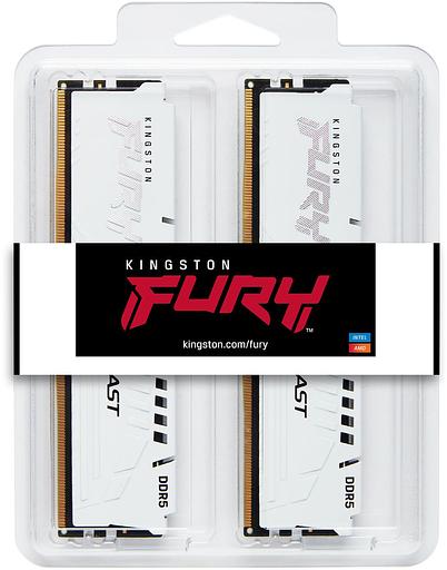 Память DDR5 2x16GB 5200MHz Kingston KF552C40BWK2-32 Fury Beast RTL PC5-41600 CL40 DIMM 288-pin 1.25В single rank Ret фото 3