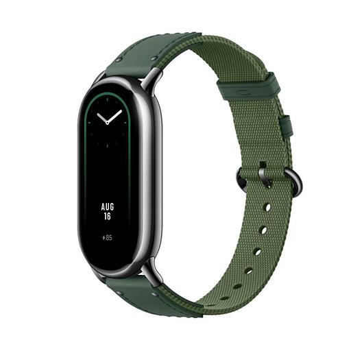 Ремешок для смарт-часов Xiaomi Smart Band 8 Braided Strap Green фото 2
