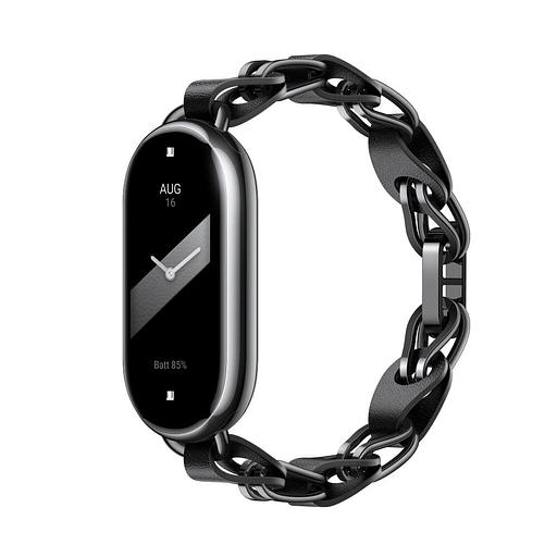 Ремешок для смарт-часов Xiaomi Smart Band 8 Chain Strap Black фото 1