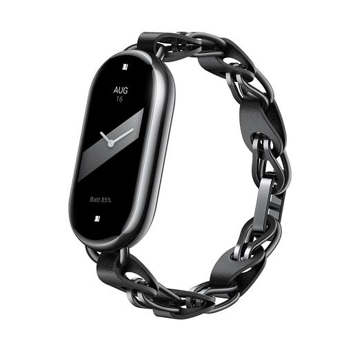 Ремешок для смарт-часов Xiaomi Smart Band 8 Chain Strap Black фото 5