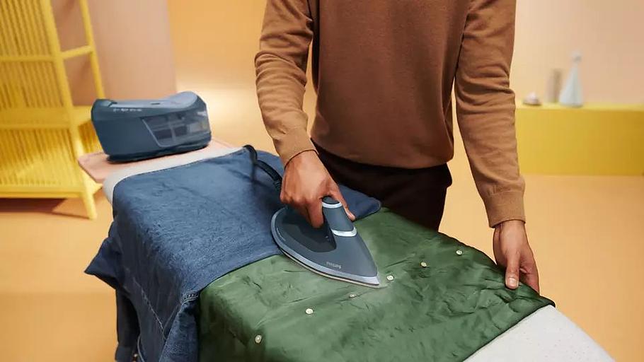 Парогенератор Philips PSG6042/20 2400Вт синий фото 9