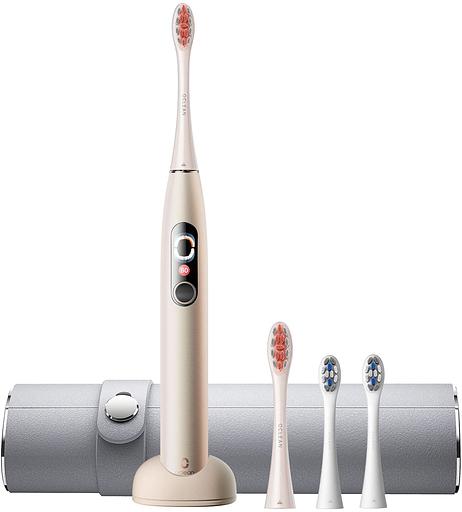 Зубная щетка электрическая Oclean X Pro Digital Set Y2076 золотистый фото 1