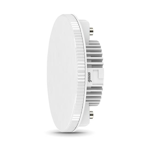 Лампа светодиодная Gauss GX53 8Вт цок.:GX53 таблетка 220B 3000K св.свеч.бел.теп. Tablet (упак.:1шт) (108008108) фото 2