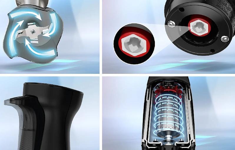 Блендер погружной Bosch MSM6M610 1000Вт нержавеющая сталь/черный фото 4