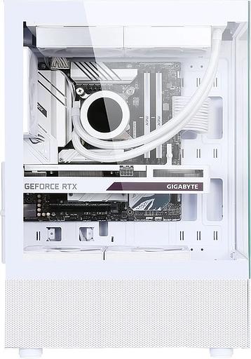 Корпус Formula Crystal Z1 PLUS белый без БП ATX 2xUSB2.0 1xUSB3.0 1xUSB3.1 audio bott PSU фото 3