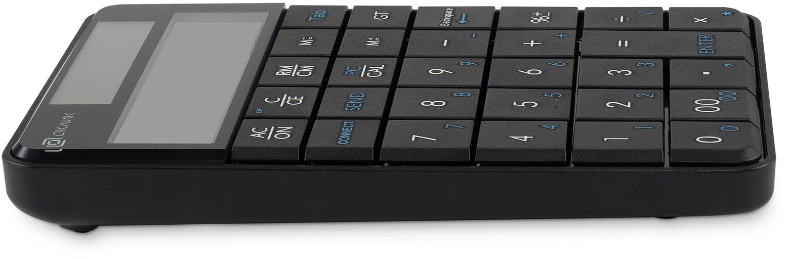 Клавиатура Оклик K604W черный USB беспроводная slim для ноутбука (1979325) фото 8