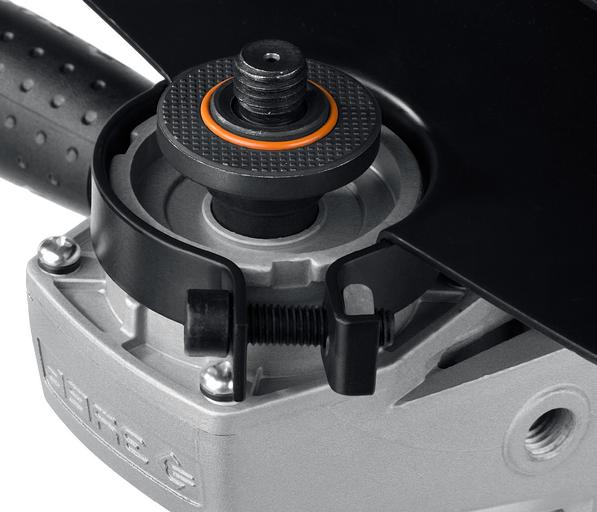 Углошлифовальная машина Зубр Мастер УШМ-230-2605 П 2600Вт 6600об/мин рез.шпин.:M14 d=230мм фото 5