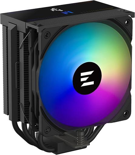 Кулер для процессора ZALMAN CNPS13X DS BLACK, 120mm FAN, 5 HEAT PIPES, 4-PIN PWM, 600-2000 RPM, 29,7 DBA MAX, HYDRO BEARING, ARGB TOP COVER, LIVE CPU TEMPERATURE DISPLAY, FULL SOCKET SUPPORT (CNPS13X DS BLACK) фото 1