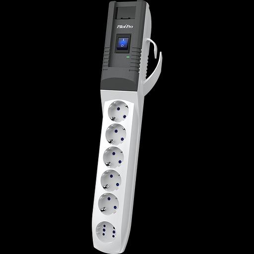 Сетевой фильтр ZIS Company Сетевой фильтр PILOT PRO USB 1,8м. (Pilot Pro USB 1.8m) фото 1