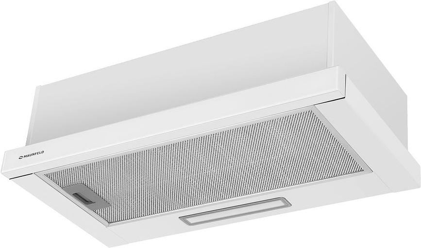 Вытяжка встраиваемая Maunfeld Clyde 50 белый управление: кулисные переключатели (1 мотор) фото 1