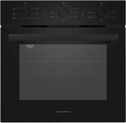 Духовой шкаф Электрический Maunfeld AEOF6060B2 черный фото 1