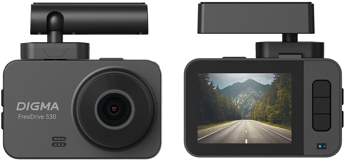 Видеорегистратор Digma FreeDrive 530 черный 1.3Mpix 1080x1920 1080p 140гр. GP2247 фото 10