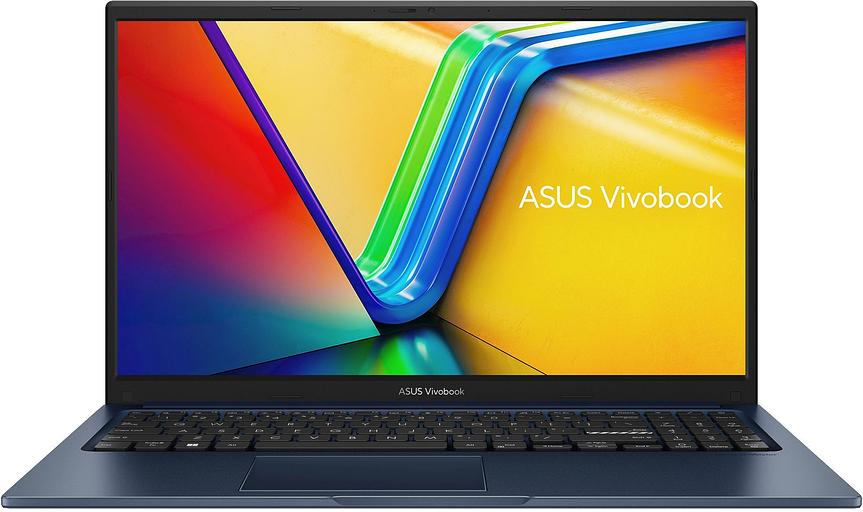 Ноутбук Asus Vivobook 15 X1504ZA-BQ1143 Core i3 1215U 8Gb SSD512Gb Intel UHD Graphics 15.6" IPS FHD (1920x1080) noOS blue WiFi BT Cam (90NB1021-M01NX0) фото 1