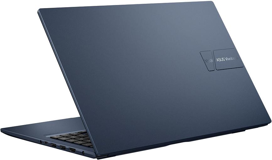 Ноутбук Asus Vivobook 15 X1504ZA-BQ1143 Core i3 1215U 8Gb SSD512Gb Intel UHD Graphics 15.6" IPS FHD (1920x1080) noOS blue WiFi BT Cam (90NB1021-M01NX0) фото 4