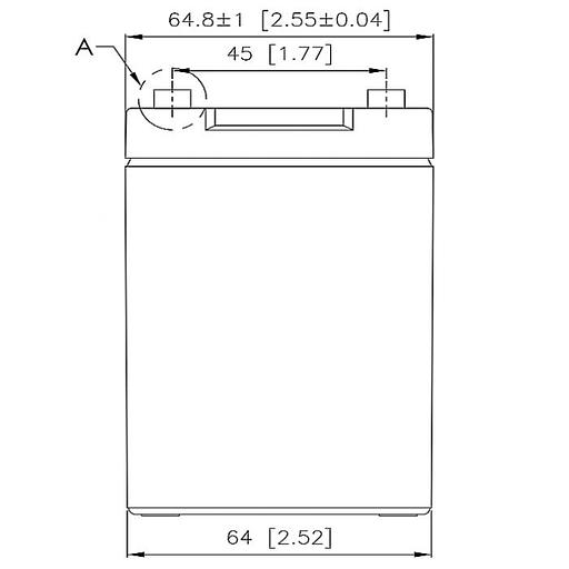 Аккумулятор CSB GPL1272 F2 фото 3
