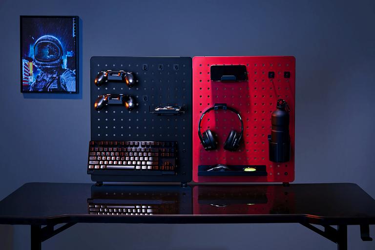 Органайзер Cactus CS-PEGB-RDBK черный/красный фото 4