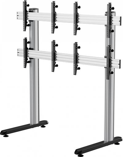 Стойка для телевизора Cactus CS-FS-TV4-PRO черный 32"-70" макс.50кг напольный мобильный фото 4