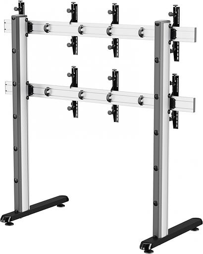 Стойка для телевизора Cactus CS-FS-TV4-PRO черный 32"-70" макс.50кг напольный мобильный фото 5