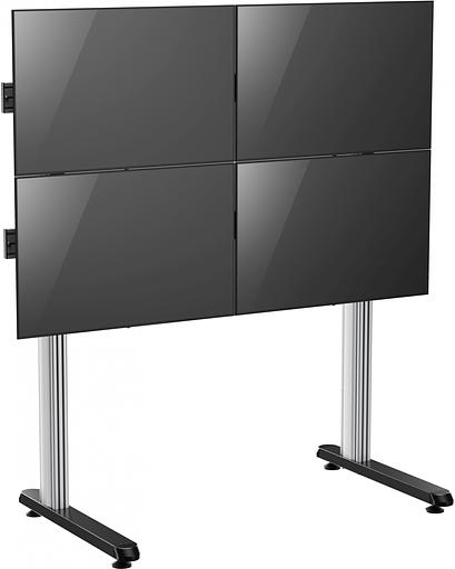 Стойка для телевизора Cactus CS-FS-TV4-PRO черный 32"-70" макс.50кг напольный мобильный фото 6