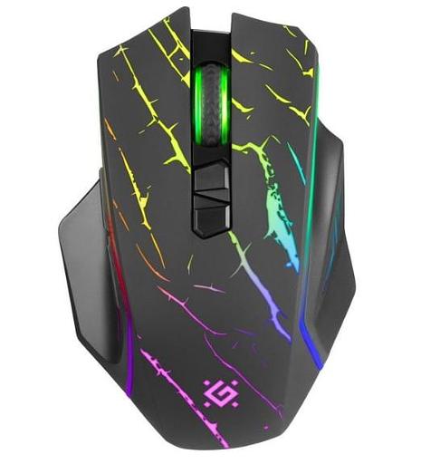 Мышка WRL URAN GM-503 BLACK LED,8D,3200DPI 52503 DEFENDER фото 3