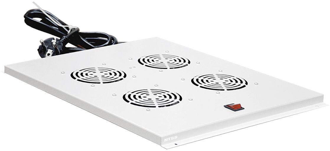 Модуль вентиляторный NTSS (NTSS-FAN4/800) 4 вент. серый (упак.:1шт) фото 1