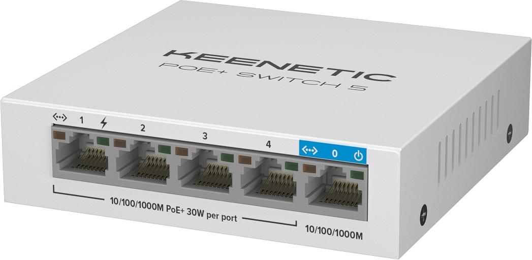 Keenetic POE+ SWITCH 5 (KN-4610) фото 1