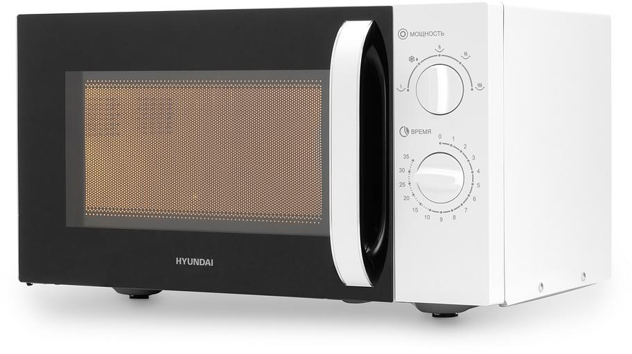 Микроволновая Печь Hyundai HYM-M2023 23л. 800Вт белый/хром фото 1