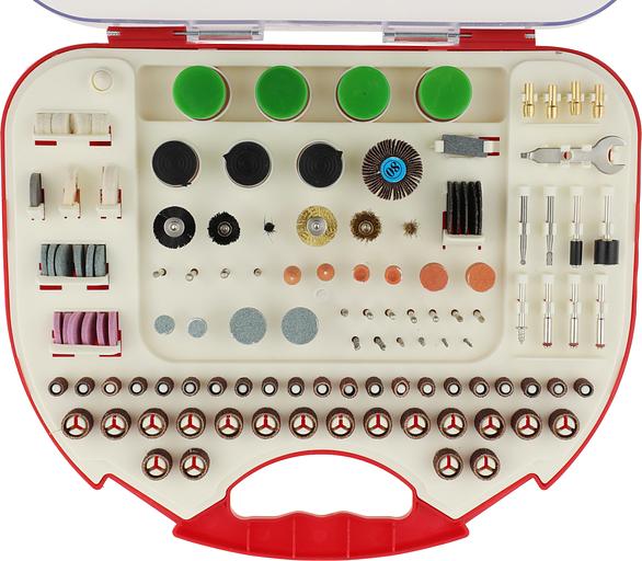 Набор оснастки Elitech 1820.001700 (249пред.) для граверов фото 2