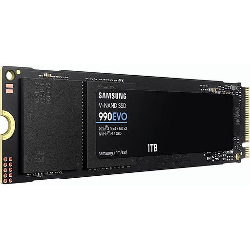 Твердотельные диски SSD M.2 (PCI-E NVMe 2.0 Gen 4.0 x4) 1Tb Samsung 990 EVO 1year (MZ-V9E1T0BW) фото 2