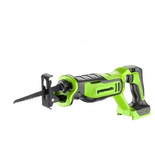 GreenWorks Пила сабельная аккумуляторная GPT-BLRS-1, 24V, бесщеточная без АКБ и ЗУ [1200607] фото 1