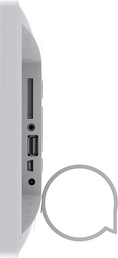 Фоторамка Digma 11.6" PF-1100 IPS 1366x768 белый пластик ПДУ Видео фото 2