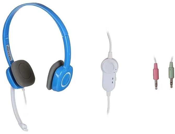 Наушники с микрофоном Logitech H150 белый (981-000454) фото 2