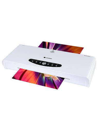 ГЕЛЕОС Ламинатор ЛМ A4-4В, А4, 2х250 (пленка 60-250мкм), 300 мм/мин, 4 вала, реверс, пластиковый. корпус, мах толщина 0,6мм фото 1