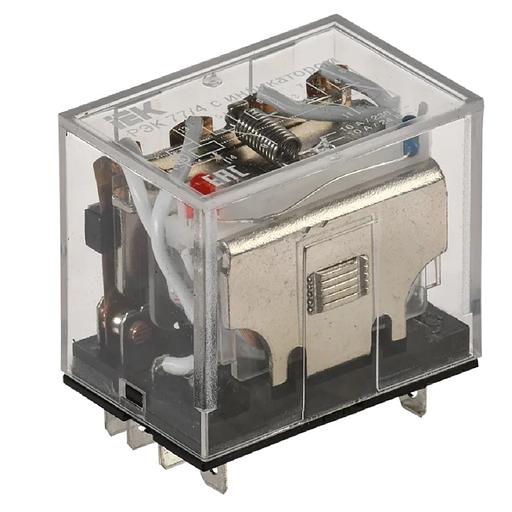 IEK RRP10-4-10-024A-LED Реле РЭК77/4(LY4) с индикацией 10А 24В AC IEK фото 1