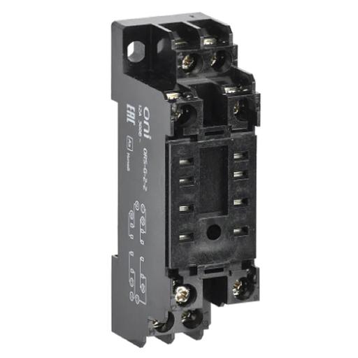 IEK ORS-G-2-2-G Розетка ORS-G-2-2 для реле OGR-2 2C ONI фото 1