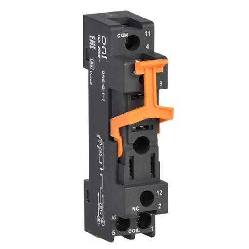 IEK ORS-G-1-1-G Розетка ORS-G-1-1 для реле OGR-1 1C ONI фото 1
