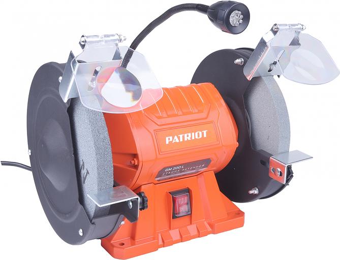 Станок заточной Patriot GM 200 L Expert 550W (160301536) фото 2