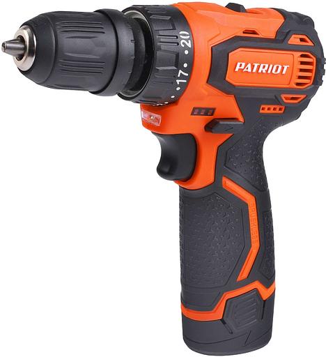 Дрель-шуруповерт Patriot BR 369Li 146Вт аккум. патрон:быстрозажимной (кейс в комплекте) (180201369) фото 1