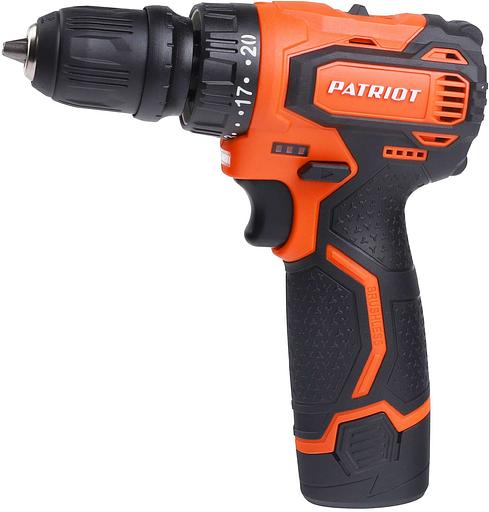 Дрель-шуруповерт Patriot BR 369Li 146Вт аккум. патрон:быстрозажимной (кейс в комплекте) (180201369) фото 5