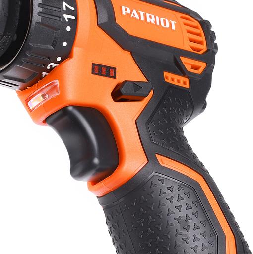 Дрель-шуруповерт Patriot BR 369Li 146Вт аккум. патрон:быстрозажимной (кейс в комплекте) (180201369) фото 8