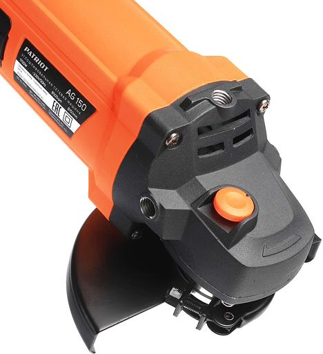Углошлифовальная машина Patriot AG 150 1700Вт 8500об/мин рез.шпин.:M14 d=150мм (110301155) фото 6