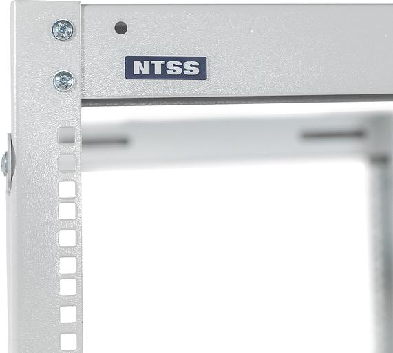 Стойка двухрамная NTSS NTSS-2POR42U/600-1000 42U 550ммx1000мм 600кг серый фото 2