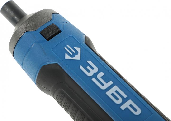 Отвертка аккум. Зубр PSD-4 аккум. патрон:шестигранник 6.35 мм (1/4) фото 7
