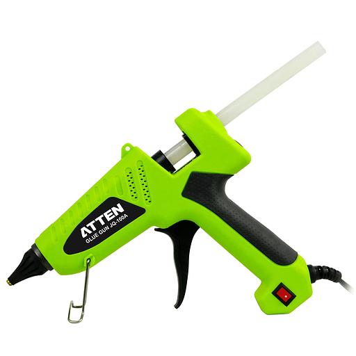 Клеевой пистолет JQ-100A 100 Вт, 110-240 В, 200?, 11мм стержни Клеевой пистолет ATTEN JQ-100A предназначен для работы склеивания объектов с использованием клеевых стержней 11 мм.
Мощность - 100 Вт.
Температура - до 200? фото 1