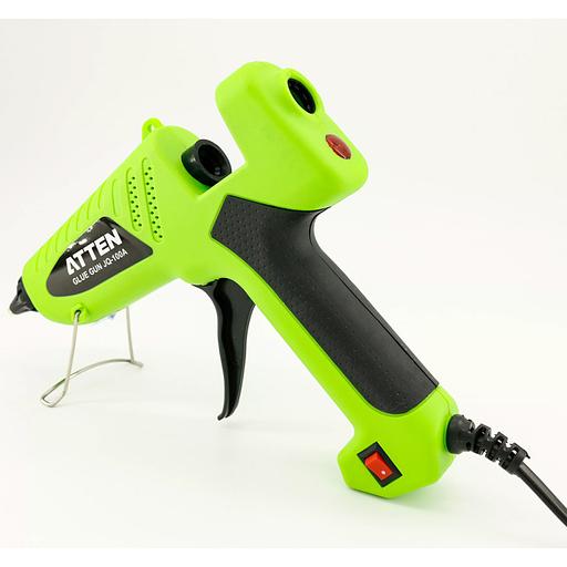 Клеевой пистолет JQ-100A 100 Вт, 110-240 В, 200?, 11мм стержни Клеевой пистолет ATTEN JQ-100A предназначен для работы склеивания объектов с использованием клеевых стержней 11 мм.
Мощность - 100 Вт.
Температура - до 200? фото 2