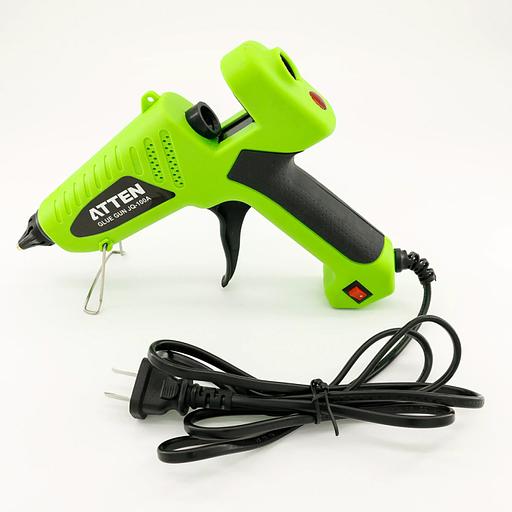 Клеевой пистолет JQ-100A 100 Вт, 110-240 В, 200?, 11мм стержни Клеевой пистолет ATTEN JQ-100A предназначен для работы склеивания объектов с использованием клеевых стержней 11 мм.
Мощность - 100 Вт.
Температура - до 200? фото 4