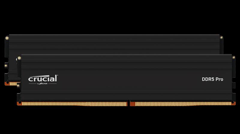 Оперативная память Crucial by Micron DDR5-5600 96GB Kit (2x48GB) UDIMM CL46 1.1V (Retail), 1 year (CP2K48G56C46U5) фото 1